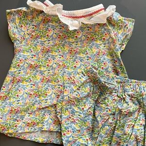 Bella Bliss flowered dress and bloomers